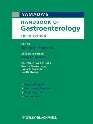cover image of Yamada's Handbook of Gastroenterology